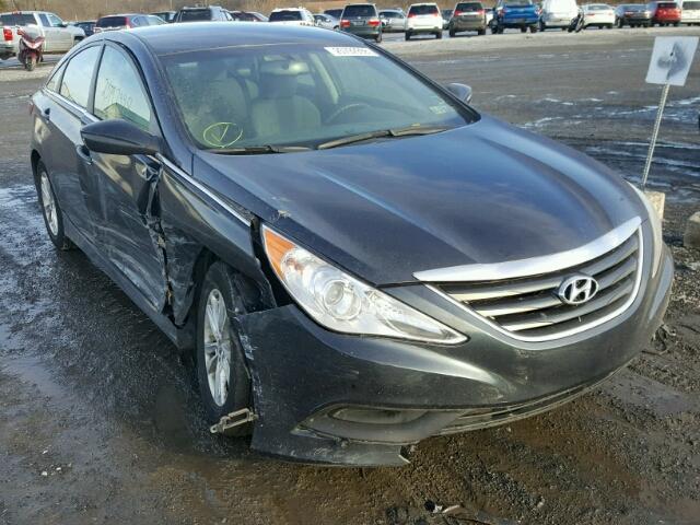 5NPEB4AC9EH913480 - 2014 HYUNDAI SONATA GLS BLACK photo 1