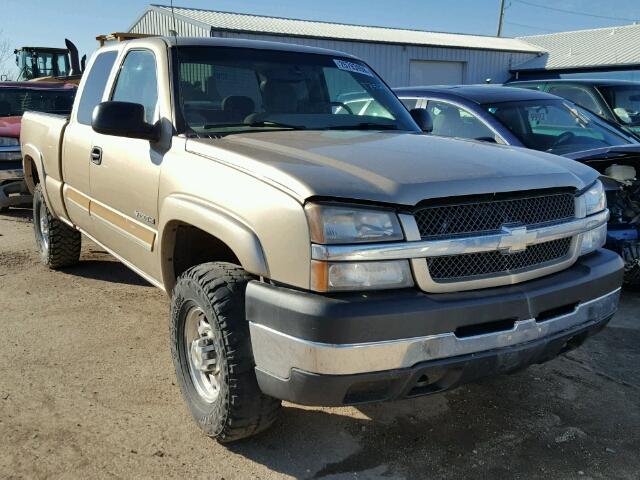 1GCHK29U84E116666 - 2004 CHEVROLET SILVERADO TAN photo 1