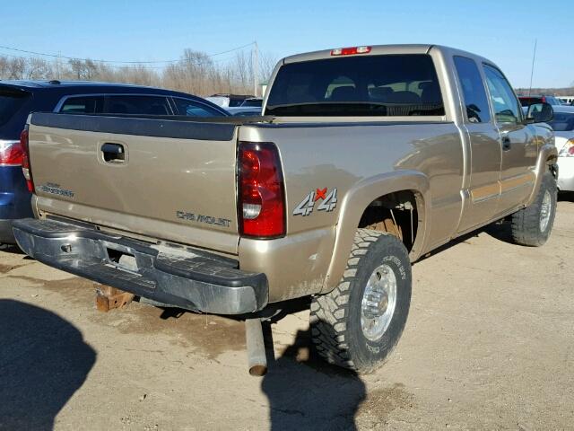 1GCHK29U84E116666 - 2004 CHEVROLET SILVERADO TAN photo 4