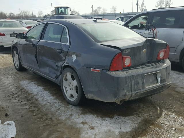 1G1ZJ577X9F257142 - 2009 CHEVROLET MALIBU 2LT GRAY photo 3