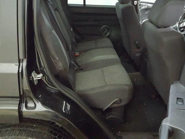 1J8HG48K78C160424 - 2008 JEEP COMMANDER BLACK photo 6