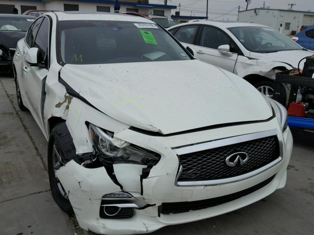 JN1EV7AP0HM742255 - 2017 INFINITI Q50 PREMIU WHITE photo 1