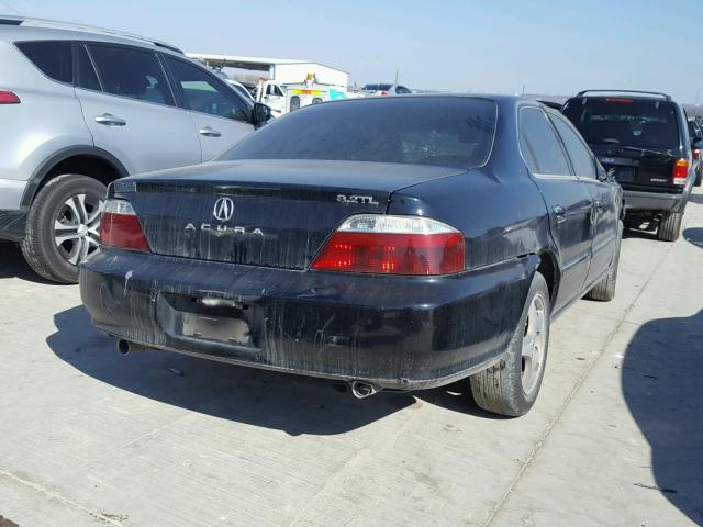 19UUA56633A029239 - 2003 ACURA 3.2TL BLACK photo 4