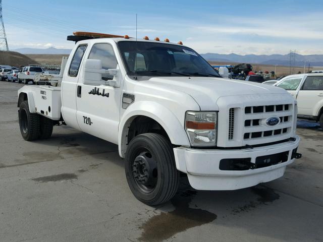 1FDXX47R88EC17022 - 2008 FORD F450 SUPER WHITE photo 1