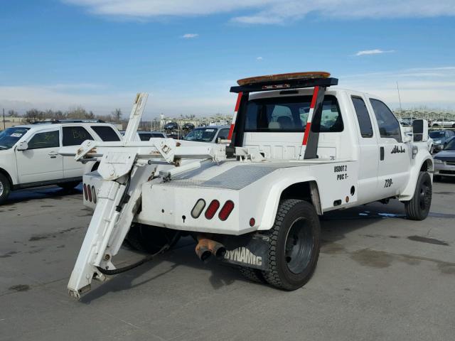 1FDXX47R88EC17022 - 2008 FORD F450 SUPER WHITE photo 4