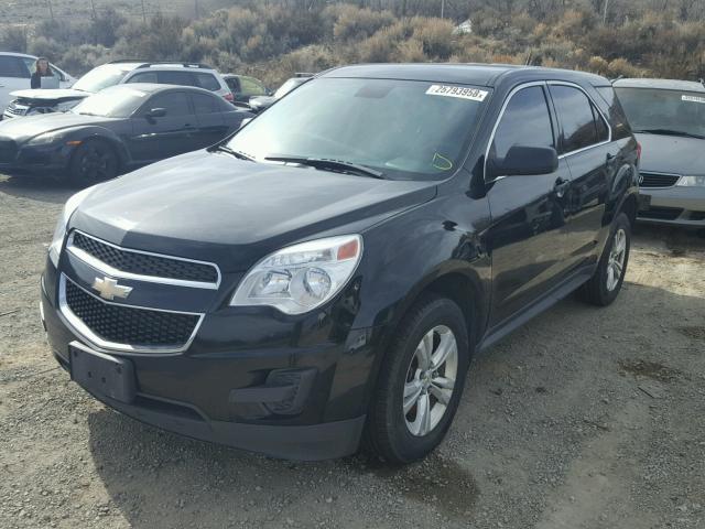 2GNFLCEK1D6266595 - 2013 CHEVROLET EQUINOX LS BLACK photo 2