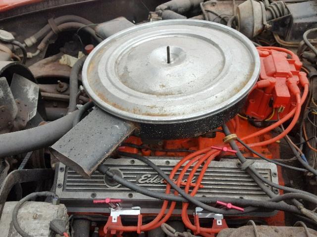 194671S103084 - 1971 CHEVROLET CORVETTE RED photo 7