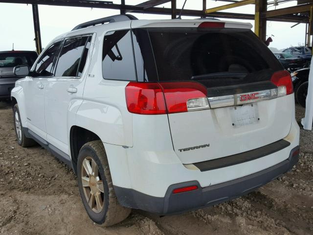 2GKALSEK2D6224549 - 2013 GMC TERRAIN SL WHITE photo 3