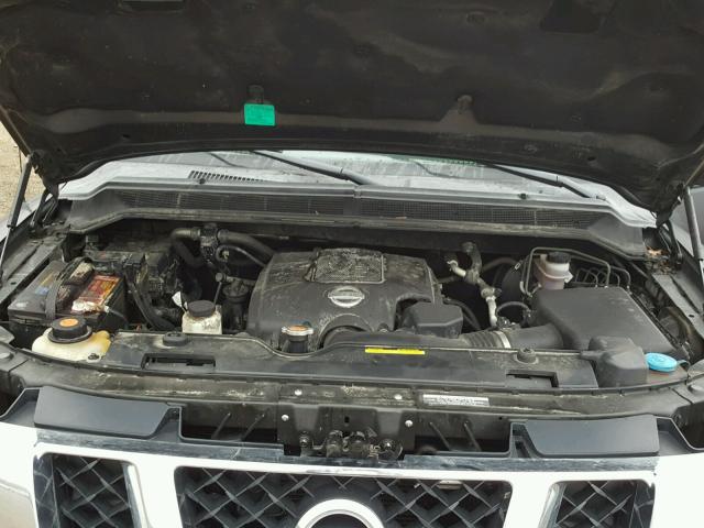 1N6BA07C99N315849 - 2009 NISSAN TITAN XE BLACK photo 7