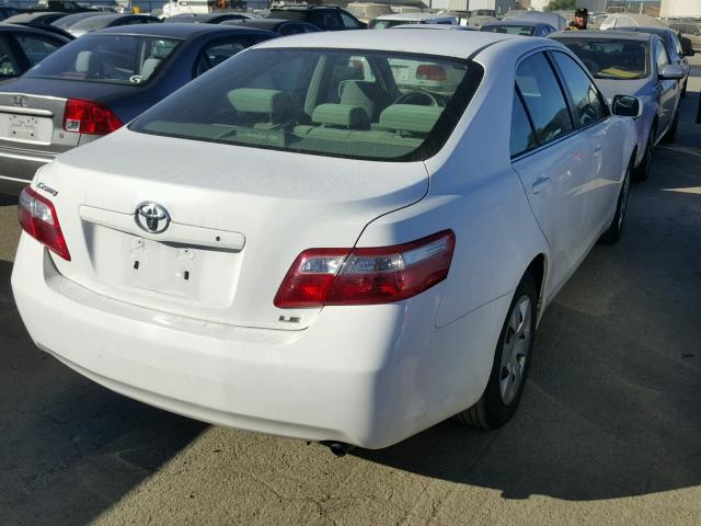 JTNBE46K373007085 - 2007 TOYOTA CAMRY NEW WHITE photo 4