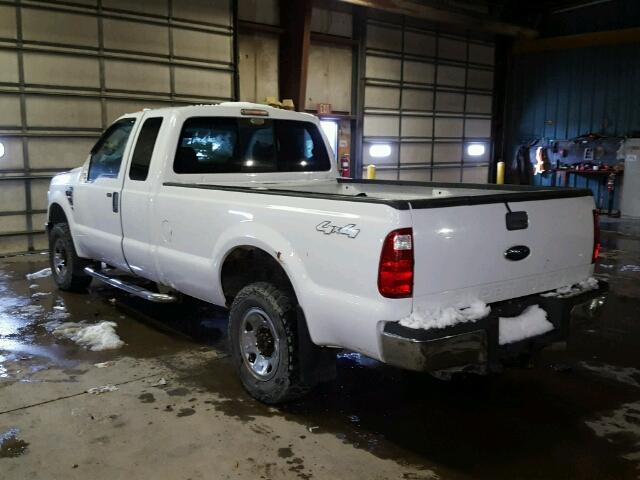 1FTSX21RX8EC02985 - 2008 FORD F250 SUPER WHITE photo 3