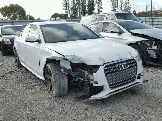 WAUDGCFL4EA025790 - 2014 AUDI S4 PREMIUM WHITE photo 1