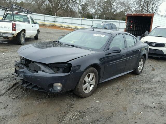 2G2WS522551148094 - 2005 PONTIAC GRAND PRIX BLACK photo 2