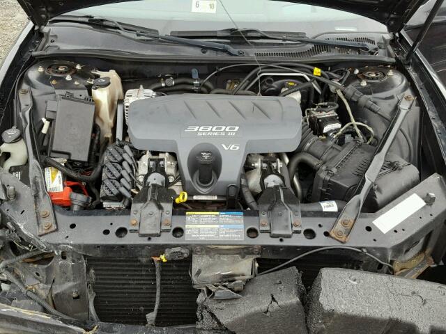 2G2WS522551148094 - 2005 PONTIAC GRAND PRIX BLACK photo 7