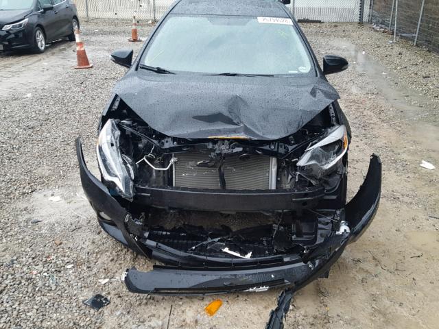 2T1BURHE3FC239364 - 2015 TOYOTA COROLLA L GRAY photo 9