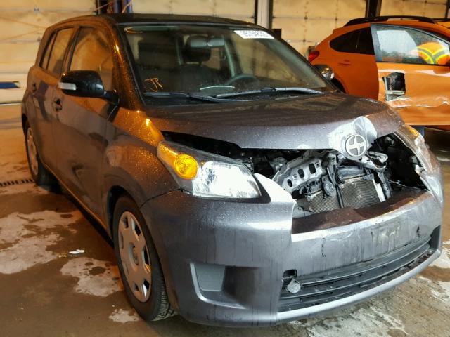 JTKKUPB46E1044780 - 2014 TOYOTA SCION XD GRAY photo 1