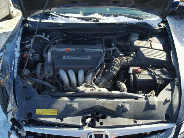 1HGCM56857A153717 - 2007 HONDA ACCORD EX BLUE photo 7