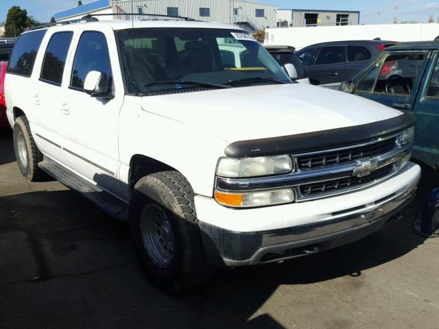 3GNFK16T12G339965 - 2002 CHEVROLET SUBURBAN K WHITE photo 1