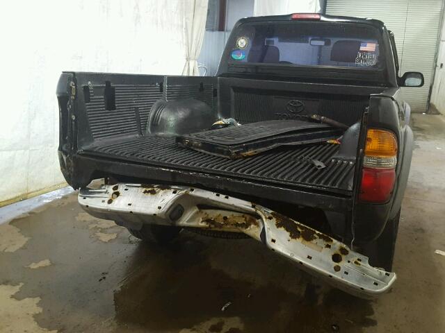 5TEPM62N62Z887380 - 2002 TOYOTA TACOMA BLACK photo 9