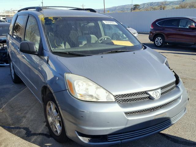 5TDBA23C14S016959 - 2004 TOYOTA SIENNA LE BLUE photo 1