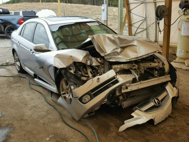 19UUA66287A043033 - 2007 ACURA TL SILVER photo 1