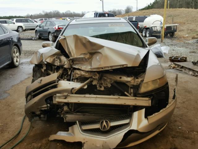 19UUA66287A043033 - 2007 ACURA TL SILVER photo 9