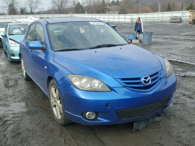 JM1BK343341177974 - 2004 MAZDA 3 HATCHBAC BLUE photo 1