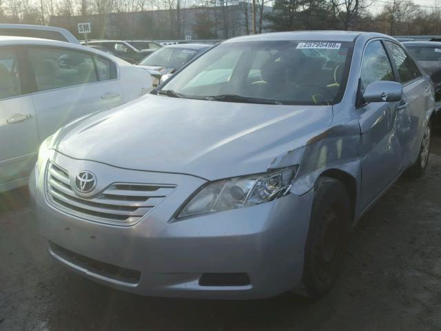 4T1BE46K07U637141 - 2007 TOYOTA CAMRY NEW SILVER photo 2