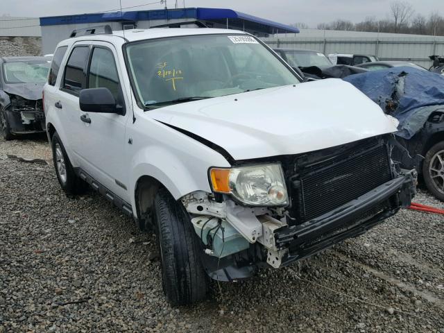 1FMCU49H88KA02169 - 2008 FORD ESCAPE HEV WHITE photo 1