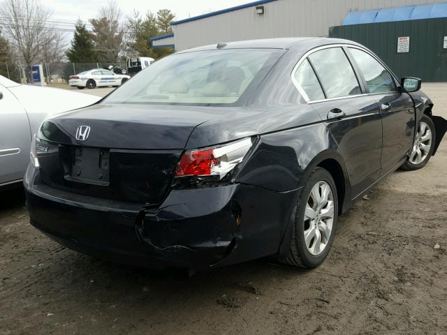 1HGCP26839A027784 - 2009 HONDA ACCORD EXL BLACK photo 4