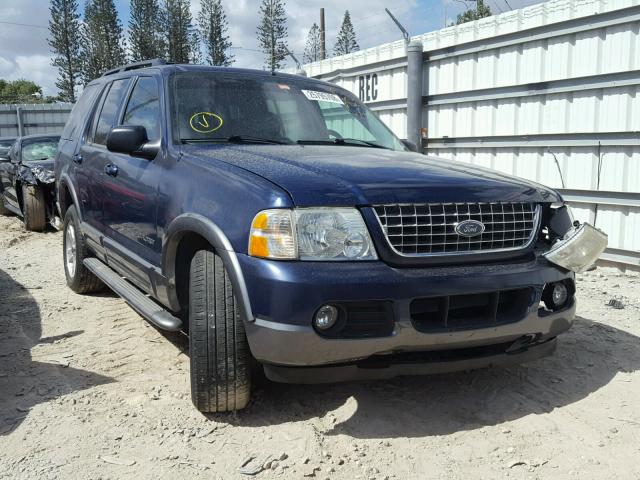 1FMZU63KX4UB76866 - 2004 FORD EXPLORER X BLUE photo 1