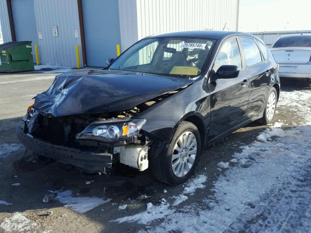 JF1GH61628G830470 - 2008 SUBARU IMPREZA 2. BLACK photo 2