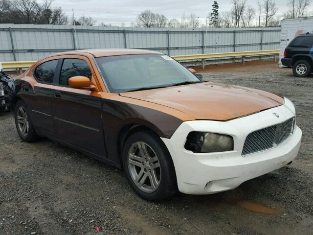 2B3KA43G56H227972 - 2006 DODGE CHARGER SE BROWN photo 1