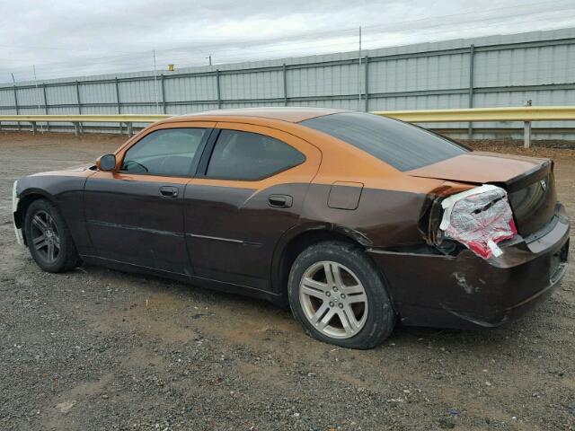 2B3KA43G56H227972 - 2006 DODGE CHARGER SE BROWN photo 9