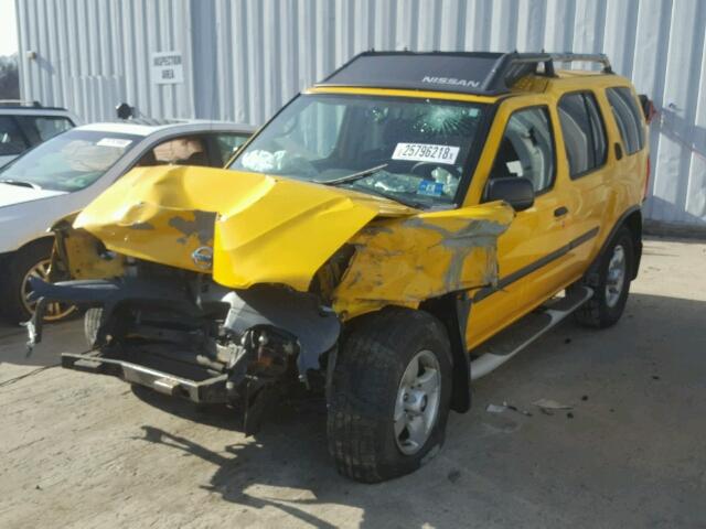 5N1ED28Y64C672600 - 2004 NISSAN XTERRA XE YELLOW photo 2