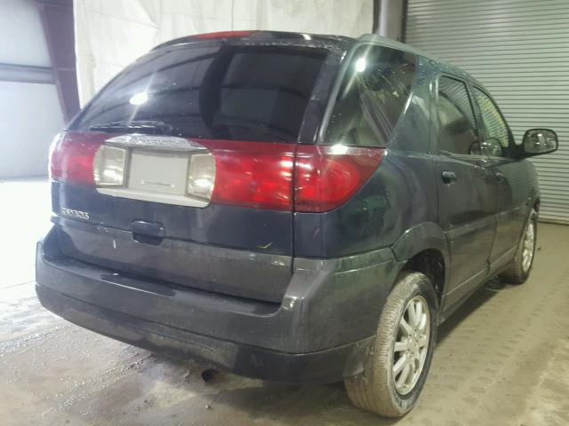 3G5DA03E15S514890 - 2005 BUICK RENDEZVOUS BLUE photo 4