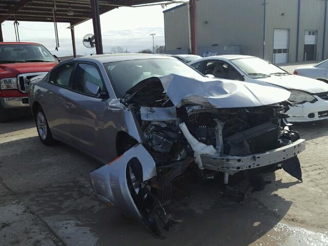 2C3CDXBG5FH925886 - 2015 DODGE CHARGER SE SILVER photo 1