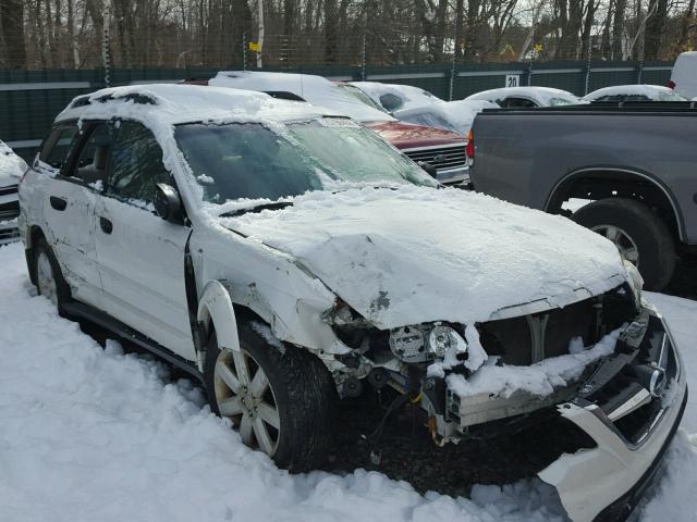 4S4BP61C587324446 - 2008 SUBARU OUTBACK 2. WHITE photo 1