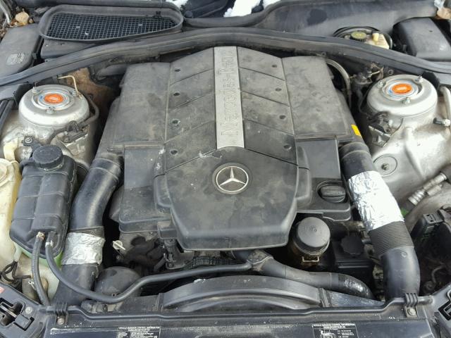 WDBNG75J31A194612 - 2001 MERCEDES-BENZ S 500 SILVER photo 7