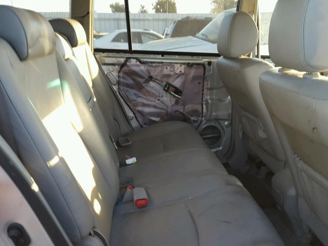 JTEDP21A350056565 - 2005 TOYOTA HIGHLANDER SILVER photo 6