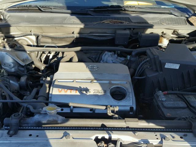 JTEDP21A350056565 - 2005 TOYOTA HIGHLANDER SILVER photo 7