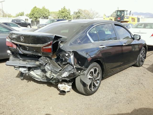 1HGCR2F7XGA236079 - 2016 HONDA ACCORD EX BLACK photo 4