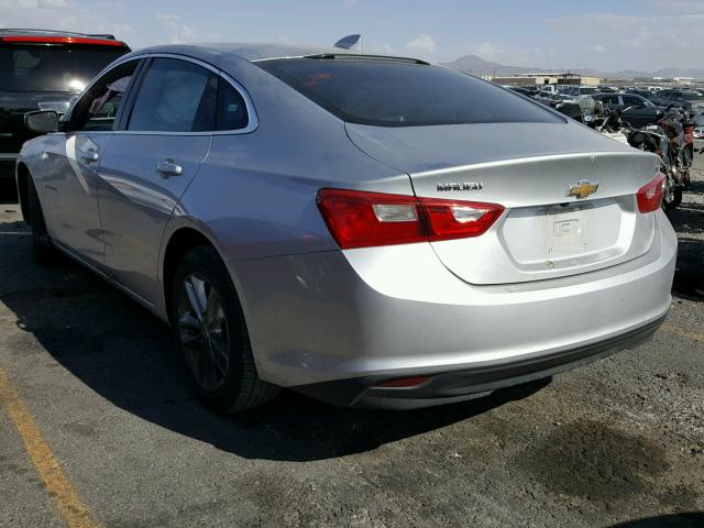 1G1ZE5ST5GF243851 - 2016 CHEVROLET MALIBU LT SILVER photo 3