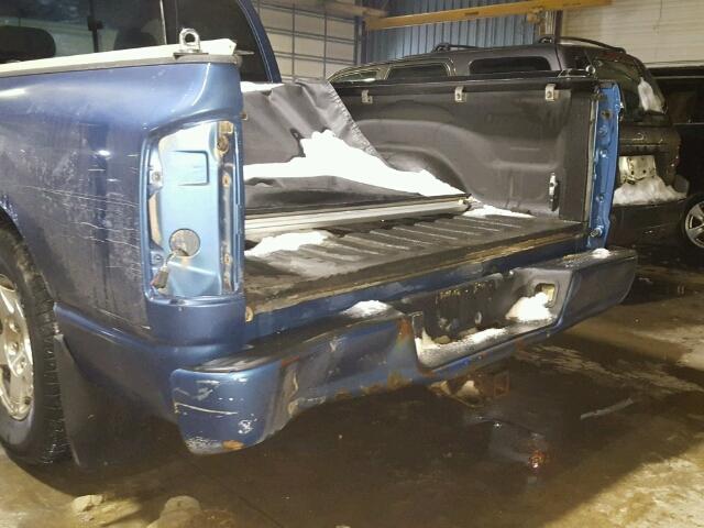 1D7HU18Z63J515850 - 2003 DODGE RAM 1500 S BLUE photo 9