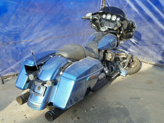 1HD1KBM10EB617759 - 2014 HARLEY-DAVIDSON FLHX STREE BLUE photo 4