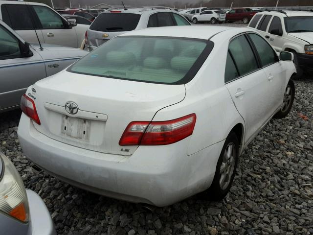 4T1BK46K88U568404 - 2008 TOYOTA CAMRY LE WHITE photo 4