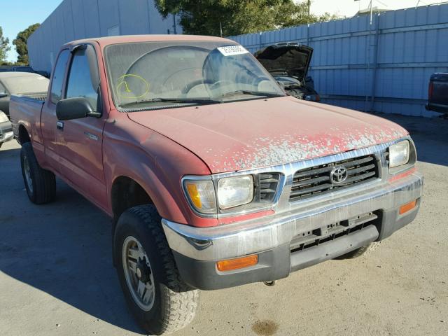 4TAUN73C2SZ035599 - 1995 TOYOTA TACOMA XTR RED photo 1