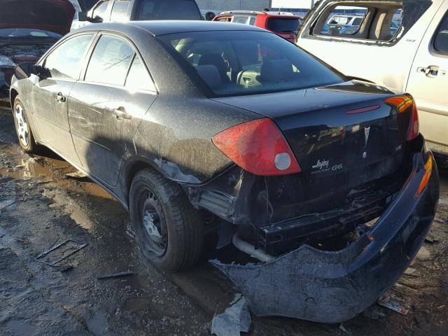 1G2ZG558564113592 - 2006 PONTIAC G6 SE1 BLACK photo 3