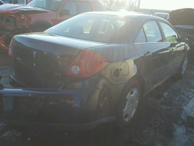 1G2ZG558564113592 - 2006 PONTIAC G6 SE1 BLACK photo 4