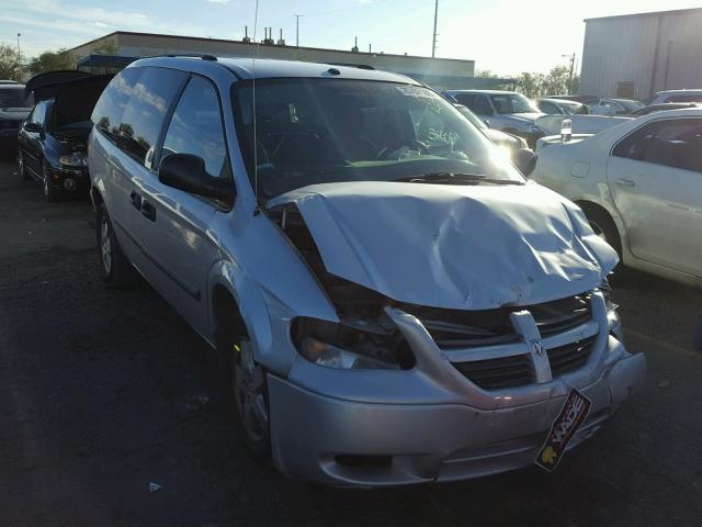 1D4GP24RX6B624550 - 2006 DODGE GRAND CARA SILVER photo 1